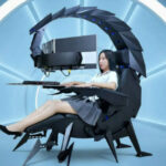 YGWXYYZJ Kursi Gaming Ergonomis