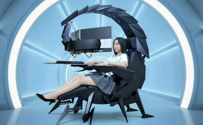 YGWXYYZJ Kursi Gaming Ergonomis